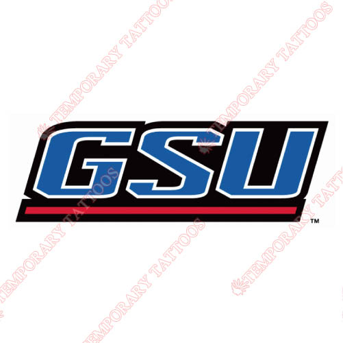 Georgia State Panthers Customize Temporary Tattoos Stickers NO.4483